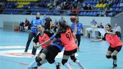 سيدات يد الأهلي يواجه سبورتنج في الدوري