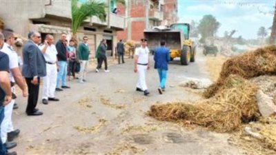 محافظ دمياط: إزالة 25 حالة تعد على أملاك الدولة بمركز كفر سعد مع انطلاق الموجة الـ 21