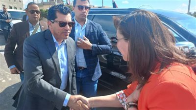 وزير الرياضة يفتتح عدداً من المنشآت الرياضية بالبحيرة 