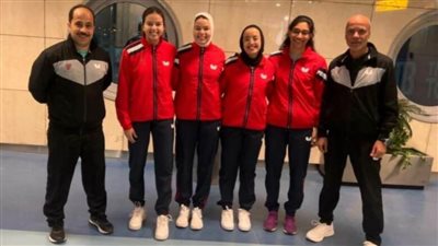 بعثة سيدات بتروجت لتنس الطاولة تغادر إلى كينيا للمشاركة في بطولة إفريقيا