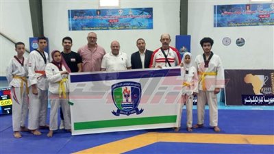 أبطال تايكوندو كفر الشيخ 