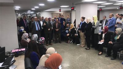 جولات لرئيس الضرائب على المراكز والمناطق والمأموريات في نهاية موسم الإقرارات للأشخاص الاعتبارية 