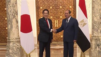 أبرز تصريحات رئيس الوزراء الياباني خلال المؤتمر الصحفي مع الرئيس السيسي اليوم