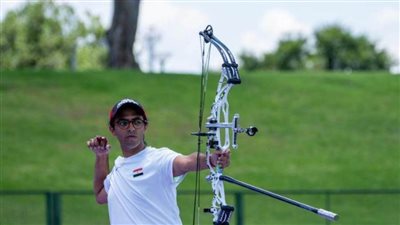 أحمد فخري بطل القوس والسهم يواصل التألق في المنافسات العربية