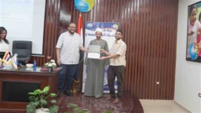 مياه سوهاج تكرم الفائزين بمسابقة حفظة القرآن الكريم من العاملين وأبنائهم