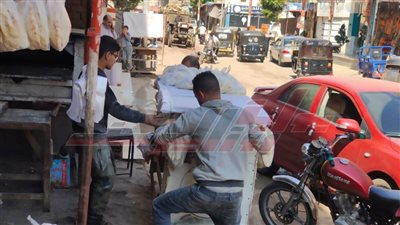 إزالة 40 إعلانًا مخالفًا وحملة مكبرة لإزالة الإشغالات في بيلا وإبشان