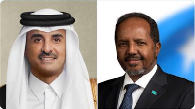  أمير قطر يتلقى اتصالًا من الرئيس الصومالي