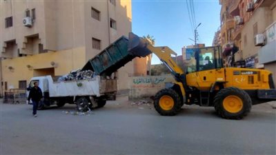 رفع كفاءة النظافة بشوارع وميادين كفر الشيخ