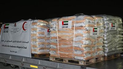 الإمارات ترسل إمدادات غذائية عاجلة للاجئين السودانيين على الحدود التشادية