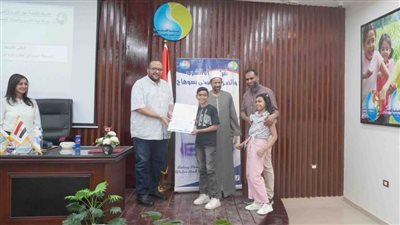 مياه سوهاج تكرم الفائزين بمسابقة حفظة وتلاوة القرآن الكريم من العاملين وأبنائهم