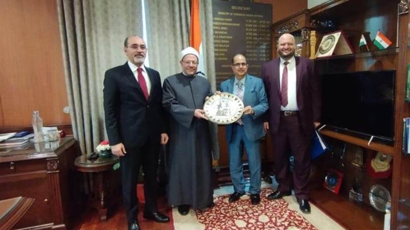 زيارة مفتى الجمهورية