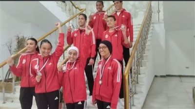 محافظ الوادي الجديد يهنئ أبناء المحافظة الفائزين بختام الأولمبياد الحدودية لحصد ١٤ ميدالية متنوعة 