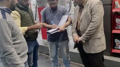 حملات تموينية على محطات تمويل السيارات والتأكد من الإعلان عن الأسعار الجديدة وعلى جميع المخابز البلدية المدعمة