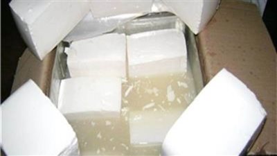 ضبط نحو 187 طن جبن وزبدة بقري مجهولة المصدر قبل ترويجها بالجيزة