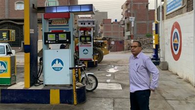 ضبط محطة وقود تمتنع عن بيع السولار خلال حملة تموينية بالدقهلية
