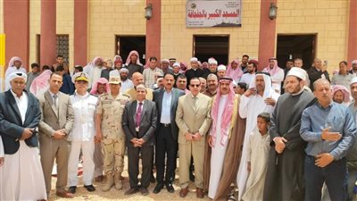 محافظ شمال سيناء يفتتح المسجد الكبير في الجفجافة بوسط سيناء