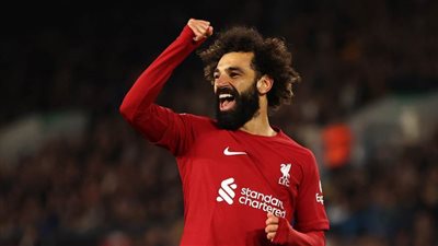 محمد صلاح يصل للهدف رقم 100 على ملعب الإنفيلد.. ويعادل رقم جيرارد 