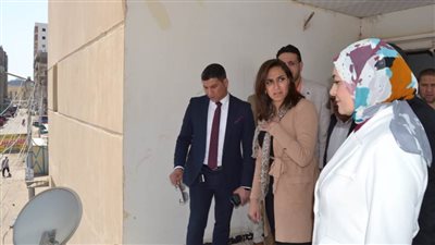 نائب محافظ البحيرة تتفقد مبني المديرية المالية الجديد بدمنهور