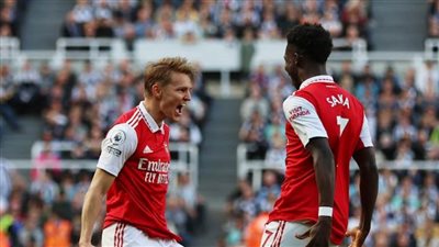 أرسنال يعزز منافسته على البريمرليج بالفوز على نيوكاسل يونايتد