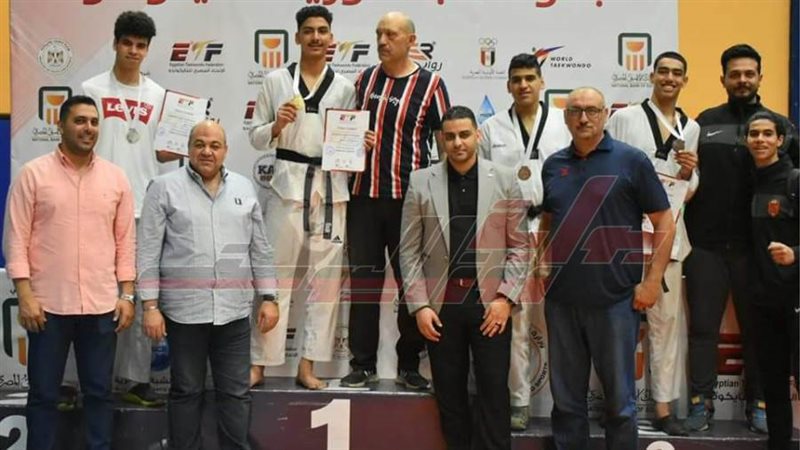 أبطال تايكوندو كفرالشيخ