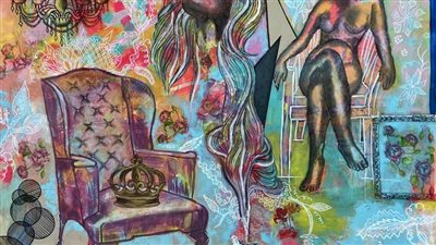 SHE TALKS معرض فني كامل بتقنية الواقع المعزّز