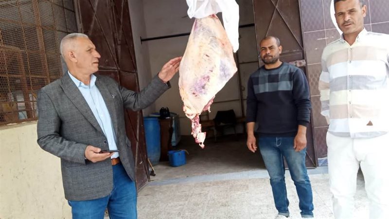 ضبط لحوم غير صالحة