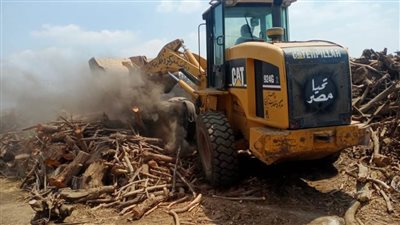 إزالة 264 مكمورة فحم مخالفة بالدقهلية 