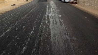 الانتهاء من أعمال التطوير والرصف بمحور روض إسكندر بمركز ومدينة أبوصوير