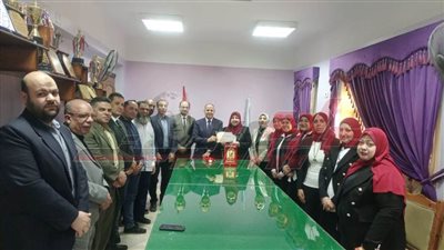 المركز الأول على مستوى الجمهورية لمكتبة مدرسة دسوق الرسمية للغات بكفر الشيخ