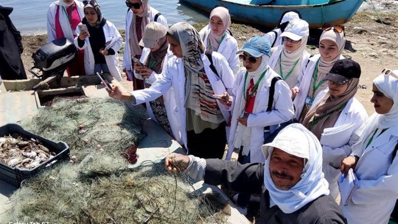 زيارة طلاب جامعة