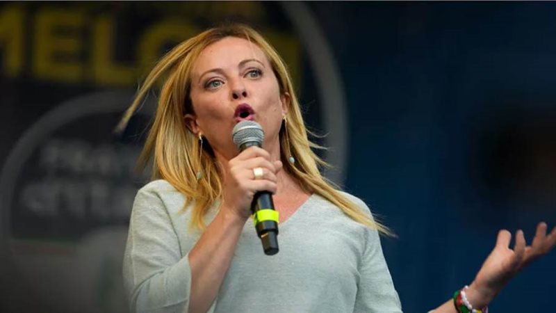 رئيسة الوزراء الإيطالية