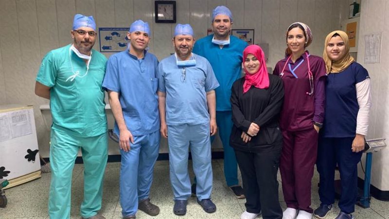 الفريق الطبى