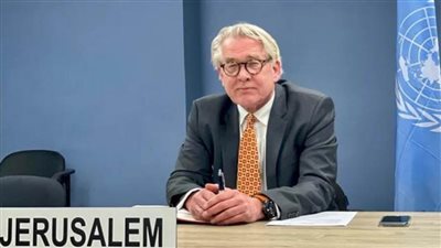 مبعوث أممي يرحب بوقف إطلاق النار في غزة