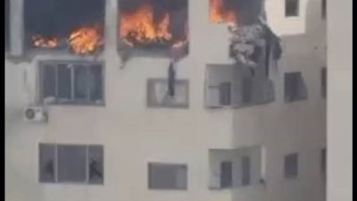 شهيدان و5 إصابات في غارة إسرائيلية على شقة شمال غزة