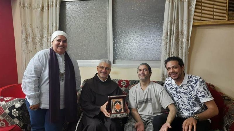 زيارة الأب بطرس دنيال