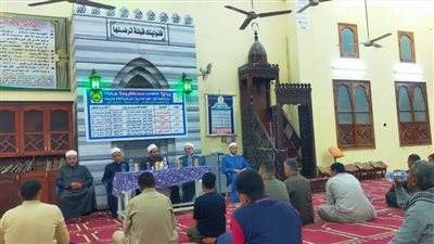 افتتاح ندوات الأسبوع الثقافي في مسجد المحطة بمدينة بئر العبد