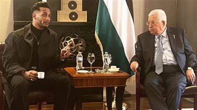 محمد رمضان بعد لقاء الرئيس الفلسطيني: انتظروني قريبا في رام الله .. صور