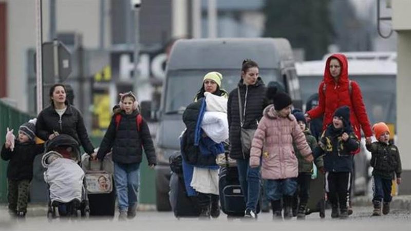 اللاجئين الأوكرانيين