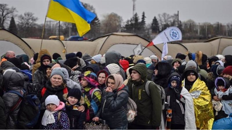 اللاجئين الأوكرانيين