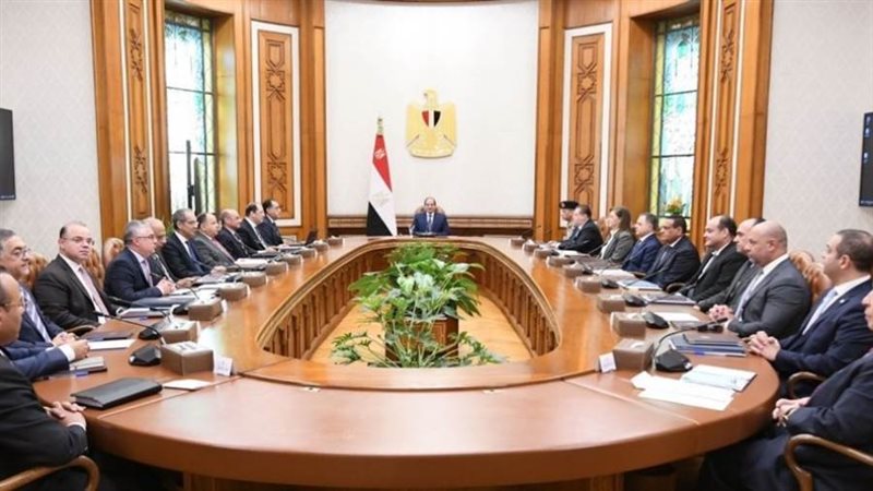 اجتماع الرئيس السيسى