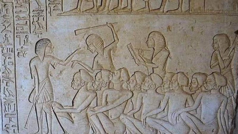 جدارية من مقبرة حور