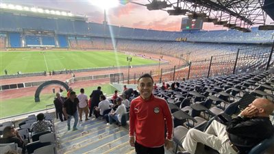 منتخب مصر لقصار القامة يحضر مباراة الزمالك وأسوان باستاد القاهرة