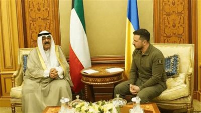 ولي عهد دولة الكويت يلتقي الرئيس الأوكراني على هامش أعمال القمة العربية في جدة