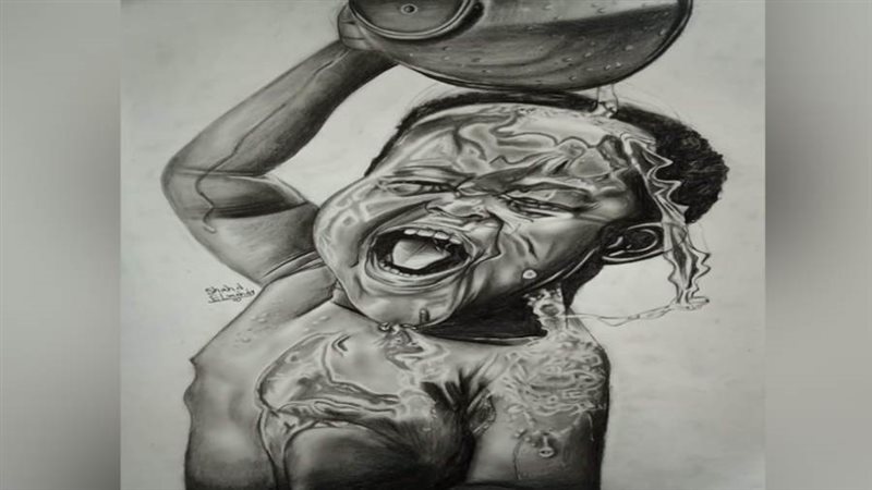 ريشة الفنانة شهد