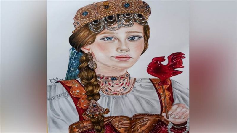 ريشة الفنانة شهد