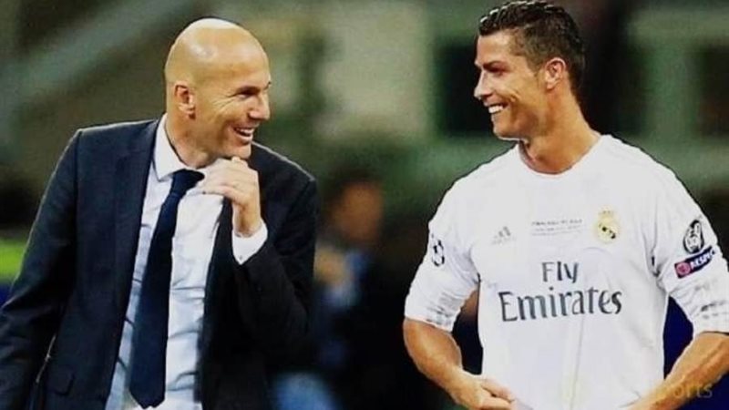 زين الدين زيدان وكريستيانو