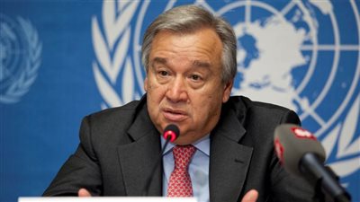 جوتيريش يعقد مؤتمرا صحفيا بمدينة هيروشيما على هامش قمة مجموعة السبع