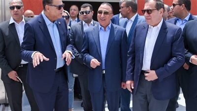 محافظ الإسكندرية ووزير البترول يفتتحان محطة معالجة الصرف الصناعي بأبوقير للأسمدة