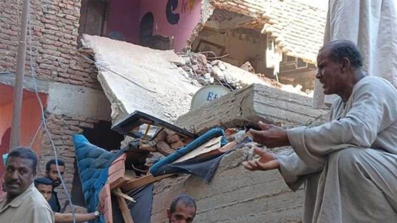 حادث انهيار عقار