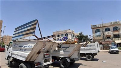 إزالة 430 حالة تعد بالفيوم والتصدي لظاهرة النباشين بأسوان